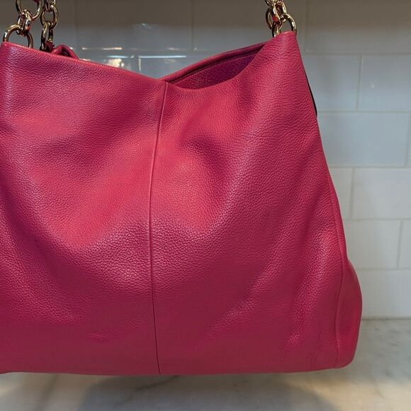 Coach Madison Pebbled Leather Phoebe Hobo Shoulder Bag HTF - Picture 5 of 16